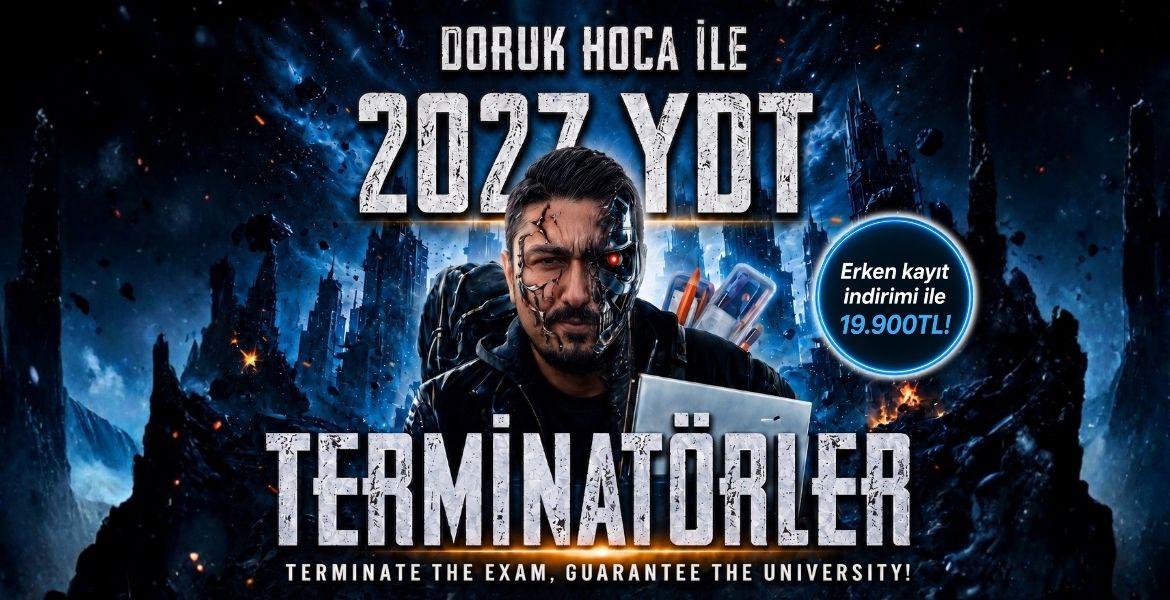 2027 YDT ONLINE KURSU (Ön Kayıt)